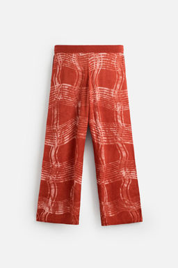 GRAPHIC PRINT KNIT TROUSERS  OTIS KWAME KYE QUAICOE - Zara фото 7
