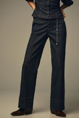 Z1975 BOOTCUT DENIM TROUSERS - Zara фото 3