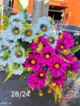 Искусственные цветы, 60 см.