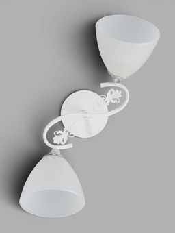 Люстра XA1601/2, 2×60 Вт, E27, белая