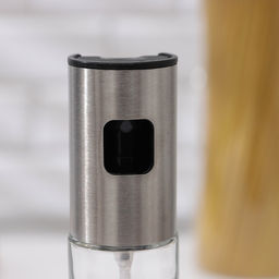 Распылитель для масла и уксуса Magistro Steel, 100 мл, 4.3×18 см, стекло, прозрачный