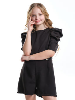 Платье для девочки ромпер UD 7887 черный - Mini maxi фото 2