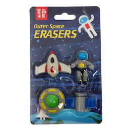 Набор ластиков фигурных 4 штуки Космос, МИКС - Simaland фото 4