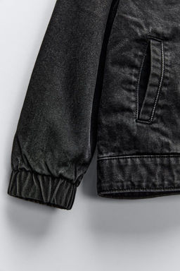 EMBROIDERED DENIM JACKET - Zara фото 5