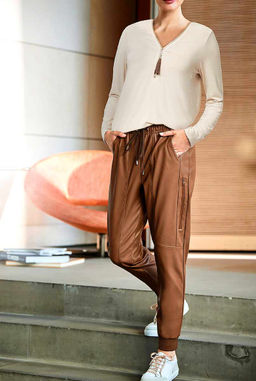 Блузка, бежевая - Linea tesini фото 6