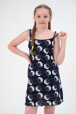 Ночная сорочка детская из кулирки Оливия кошки - Амадэль фото 2