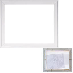 Рамка для картины на холсте 40х50 / CH752 White / - Галеонтрейд фото 2