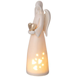 ФИГУРКА АНГЕЛ С LED-ПОДСВЕТКОЙ 6,5*5,4*17,8 СМ - Lefard фото 4