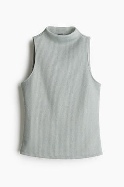 Top brillante con cuello perkins - H&m фото 5
