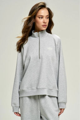 Анорак с кантом Grey Melange - Erist store фото 4