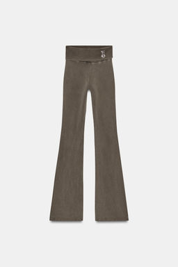 BRATZ® FLARE TROUSERS - Zara фото 7