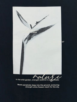 Футболка regular fit с принтом / Zarina