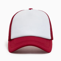 Бейсболка с сеткой MINAKU, бордовая, размер 56-58