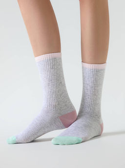 Цена за 2 пары. Носки женские CONTE ACTIVE Удлиненные женские хлопковые носки