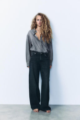 TRF RELAXED LOW-RISE JEANS