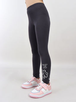 CRB wear / CWKG 70527-48-423 Брюки модель легинсы для девочки,темно-серый  фото 2