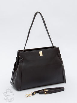 Сумка женская кожаная 1026-1MP coffee Polina&Eiterou