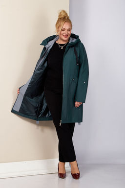 Плащ SHETTI 2188 темный изумруд