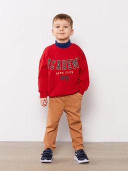 Beli Lastikli Erkek Bebek Jogger Pantolon