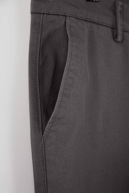 Gri Erkek Gabardin Dokulu Kumas Pantolon TMNAW26PL00026