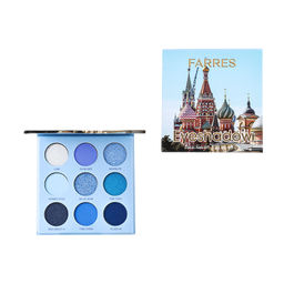FARRES /HB211-01/ тени для век 9 цветов "Россия" (*12)