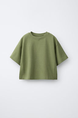 CAMISETA LISA HEAVY JERSEY / Khaki