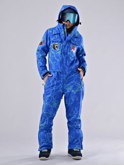 Женский зимний сноубордический комбинезон Alpha Endless 222/220518-2_012 Голубой