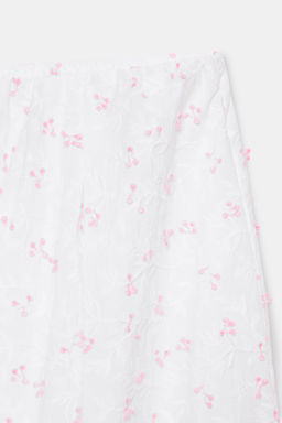 FALDA MIDI CAPA ESTRUCTURA / Rosa / Blanco - Zara фото 9