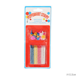 Свечи С днем рождения 24 штуки / L-576 /уп 24/576/