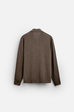 COTTON - LINEN CARDIGAN - Zara фото 7