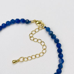 Браслет из Содалита "градиент"