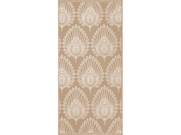 6с102.511ж2 Павлиний глаз (лён3) Полотенце махровое 67х150см