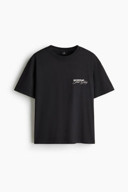 Camiseta con motivo estampado Loose Fit - H&m фото 3