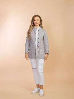 Жакет двухсторонний стеганый №24-900-110 (Лето-2024)