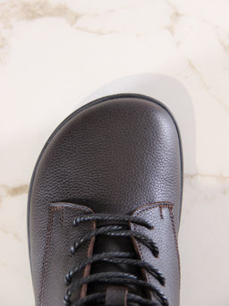 Босоногие ботинки 351.NATAbl.Темно-коричневый оттима/шерсть