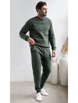 Брюки из премиального футера трехнитки с начесом