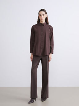 Oversize Poplin Kad?n G?mlek Tunik