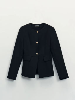 Приталенный жакет с баской / Zarina