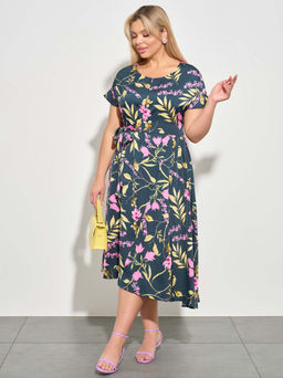 Платье 0083-3а стальной графит - Aquarell фото 4