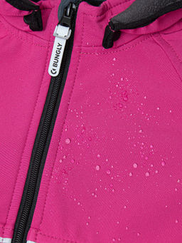 Куртка Softshell демисезонная Фуксия - Bungly фото 7