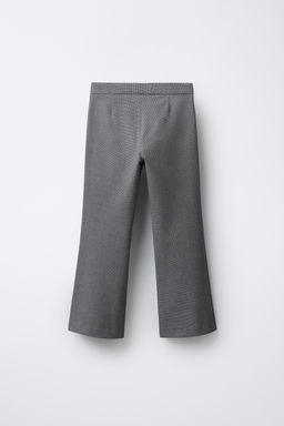 HERRINGBONE FLARED TROUSERS - Zara фото 2