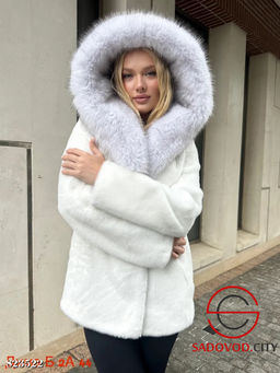 Шуба женская из искусственного меха