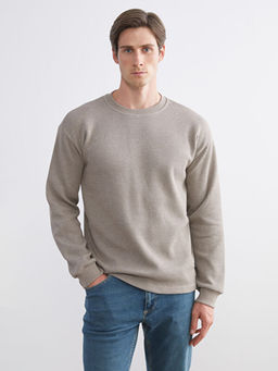 Bisiklet Yaka Erkek Triko Kazak