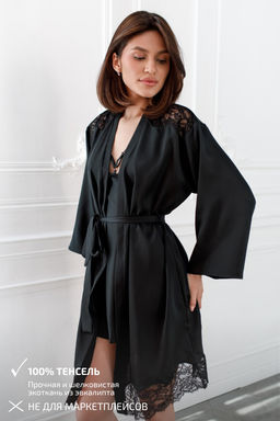 D0142 ЧЕРНЫЙ ХАЛАТ