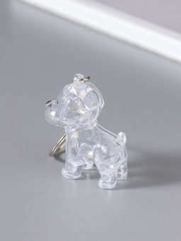 Цена за 3 шт. Брелок пластик "Преданный друг - пёсик" 8х3х5 см