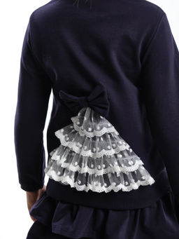 Толстовка для девочки UD 1983 т.синий - Mini maxi фото 7