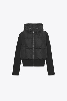 HOODED PADDED JACKET - Zara фото 4