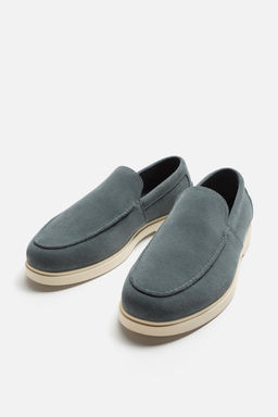 CASUAL LEATHER LOAFERS - Zara фото 6