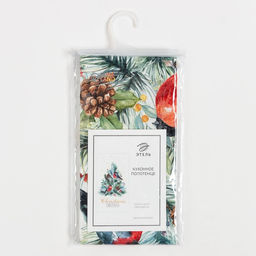 Полотенце Этель Сhristmas bells 40x73 см, 100%хл, саржа 190 г/м2  фото 5