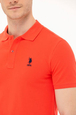 Мужская красная базовая футболка - U.s. polo assn фото 21